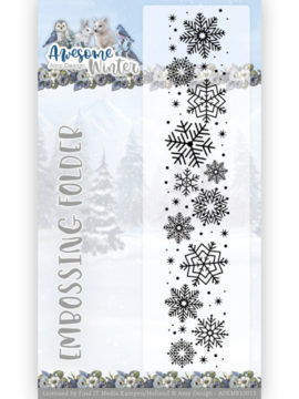 Embossing folder – Awesome Winter – Amy Design