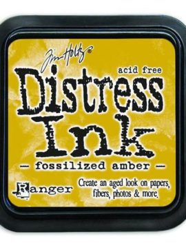 Distress Inks pad – fossilized amber TIM43225