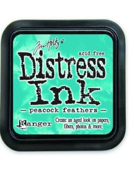 Distress Inks pad – peacock feathers TIM34933