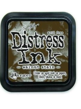 Distress Inks pad – walnut stain stamp pad TIM19534