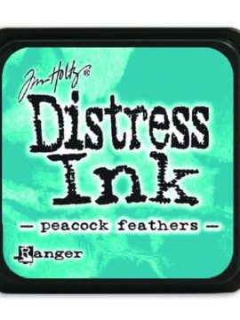 Distress Mini Ink pad – peacock feathers TDP40064
