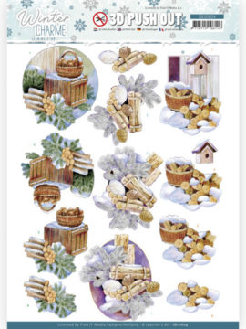 3D Push Out – Jeanine’s Art – Winter Charme – Wood