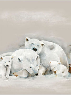 Servetten IJsberen 5 stuks – Ambiente