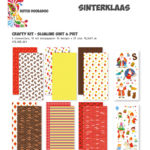Crafty kit slimline Sint en Piet - Dutch Doobadoo