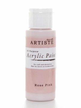 Acrylverf Rose Pink – Docrafts