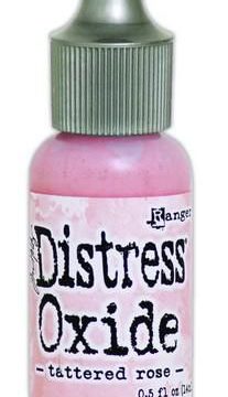 Distress Oxide Re- inker 14 ml – tattered rose TDR57369