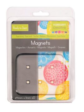 Magneten Super strong 4mm x 1mm 12stuks – Vaessen Creative