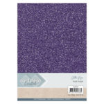 Glitter Paper Dark Purple CDEGP001