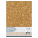 Glitter Paper Bronze CDEGP009