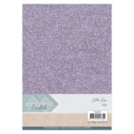 Glitter Paper Lilac CDEGP018