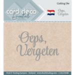 **-50%** Essentials - Cutting Dies - Oeps, vergeten