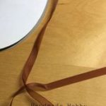 Organza lint 9mm - Bruin