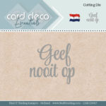 **-50%** Essentials - Dies - Geef nooit op