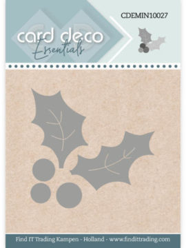 Card Deco Essentials – Mini Dies – Holly