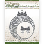 Christmas Swirls Bauble - Christmas Cottage