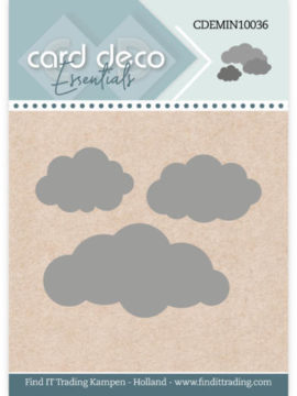 Card Deco Essentials – Mini Dies – Clouds