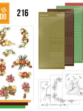 Dot and Do 216 – Precious Marieke – Flowers and Fruits – Flowers and Strawberries