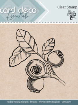 Clear Stempel Berries – Card Deco Essentials