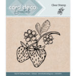 Clear Stempel Strawberry - Card Deco Essentials
