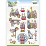 Knipvel 3D Funky Day Out Zoo- Yvonne Creations