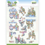 Knipvel 3D Funky Day Out Activity - Yvonne Creations