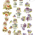 Knipvel 3D - Flowerpot Friends - Precious Marieke