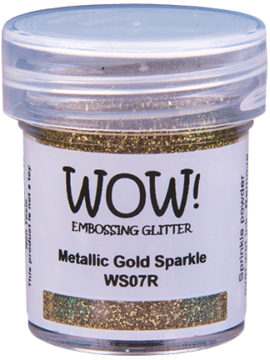 Embossingpoeder Metallic Gold Sparkle – WOW
