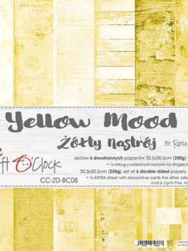 Paper Collection Set 12″*12″ Basic 08 – Yellow Mood