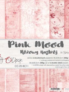 Paper Collection Set 12″*12″ Basic 11 – Pink Mood