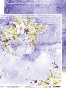 Double-sided paper 12″*12″ Summer Flowers – 03