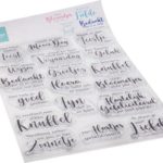 Marianne D Clear Stamp Lieve teksten CS1087 115x185mm