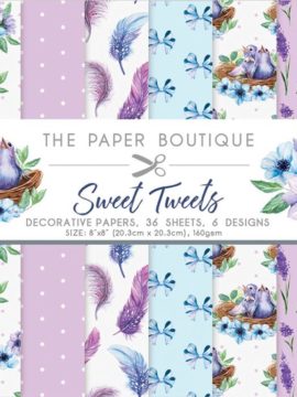 The Paper Boutique • Sweet tweets decorative papers