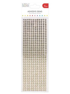 Strass goud 6mm 540st – Simply Creative