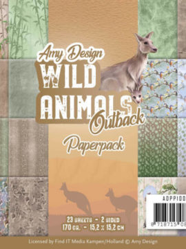 Paperpack Wild Animals Outback – Amy Design