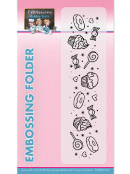 Embossingfolder – Bubbly Girls Professions – Yvonne Creations