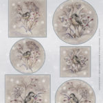 Scenery Winter Birds - Yvonne Creations