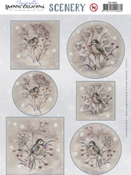 Scenery Winter Birds – Yvonne Creations