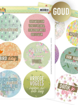 **-30%** Tekst Designs – Amy Design – Colourful Feathers