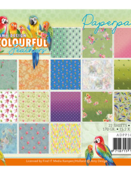 **-30%** Paperpack – Amy Design – Colourful Feathers