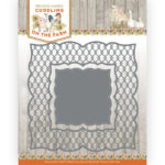 Dies - Precious Marieke - Cuddling on the Farm - Chicken Wire Frame