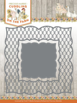 Dies – Precious Marieke – Cuddling on the Farm – Chicken Wire Frame