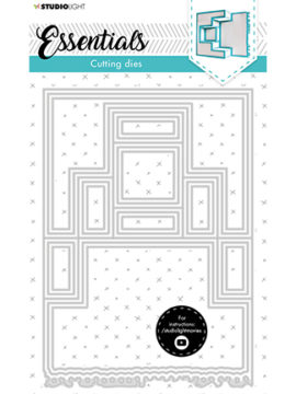 Cutting Die Blok build up cardshape Essentials nr.123 – Studiolight