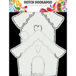 Card Art Winterhuisjes - Dutch Doobadoo