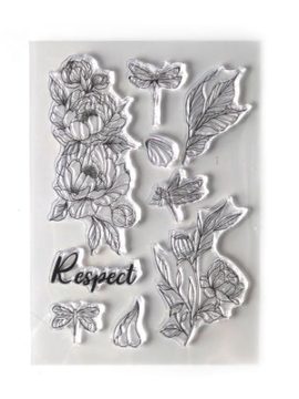 Clear stempel Respect CS241  – Elizabeth Craft Design