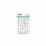 Clear stempel Interacties - Carlijn Design