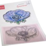 Marianne D Clear Stamp & Die set Tiny's Bloemen - Anemoon TC0893 120x205mm (02-22)
