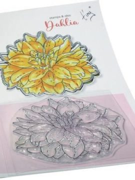 Marianne D Clear Stamp & Die set Tiny’s Bloemen – Dahlia TC0892 120x205mm (02-22)