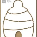 Marianne D Craft Stencil - Bijenkorf By Marleen PS8118 21x15cm (02-22)