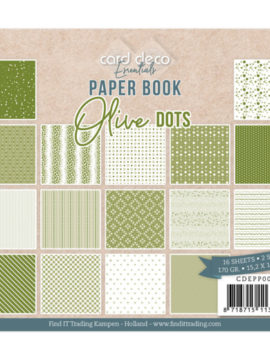 Paperbook Olive  – Card Deco Essentials
