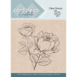 Clear stempel Rose - Card Deco Essentials